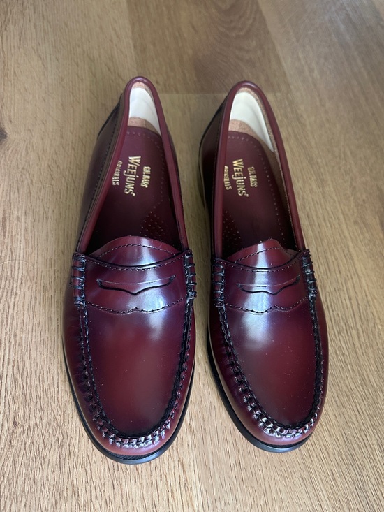 G.H. Bass & Co. Shoes - G.H. Bass Weejuns Whitney Penny Loafers Burgundy Cordovan Leather Women’s Size 6